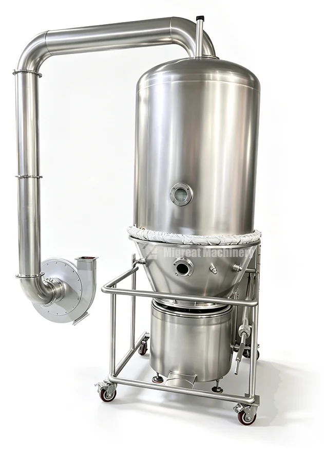 Migreat fluid bed dryer