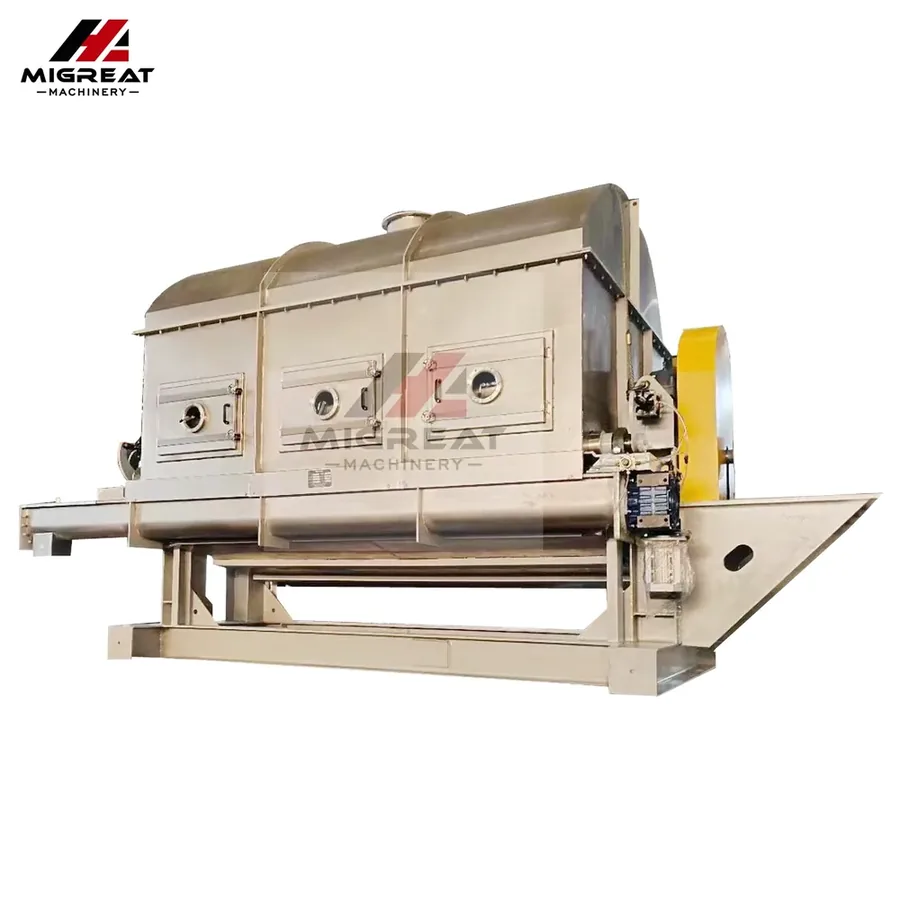 Migreat drum scraper dryer