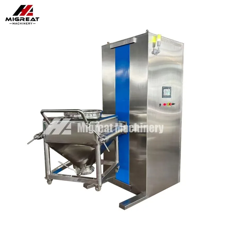 Migreat hopper mixer