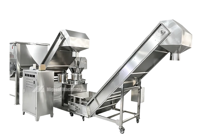 Migreat conveying machine