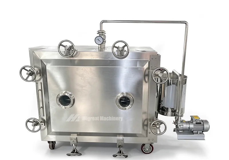 Migreat fzg vacuum tray dryer
