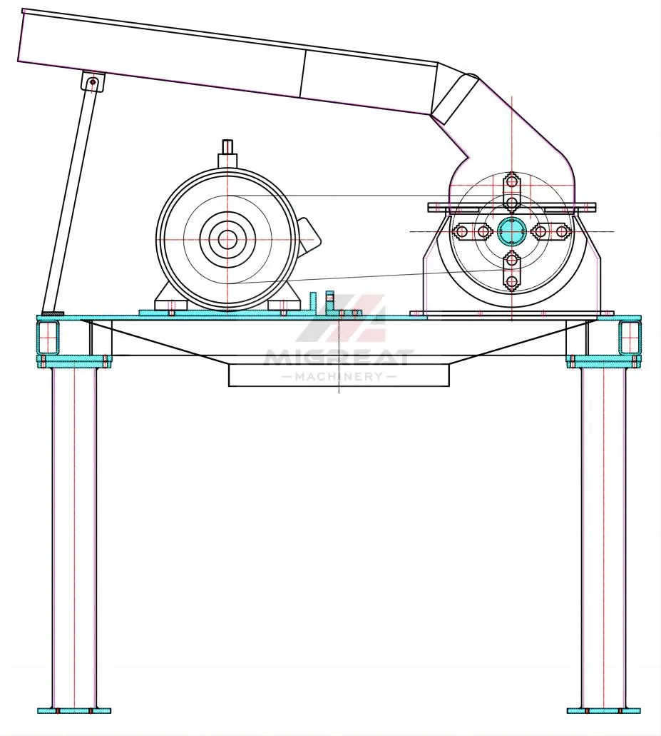 GFS hammer mill drawing