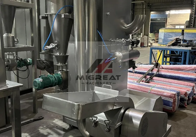 Migreat gfs hammer mill with dust collector