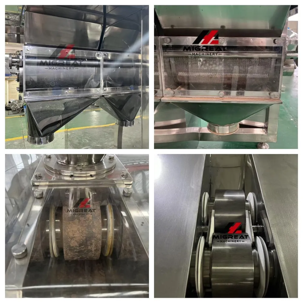 Roller and feeder details