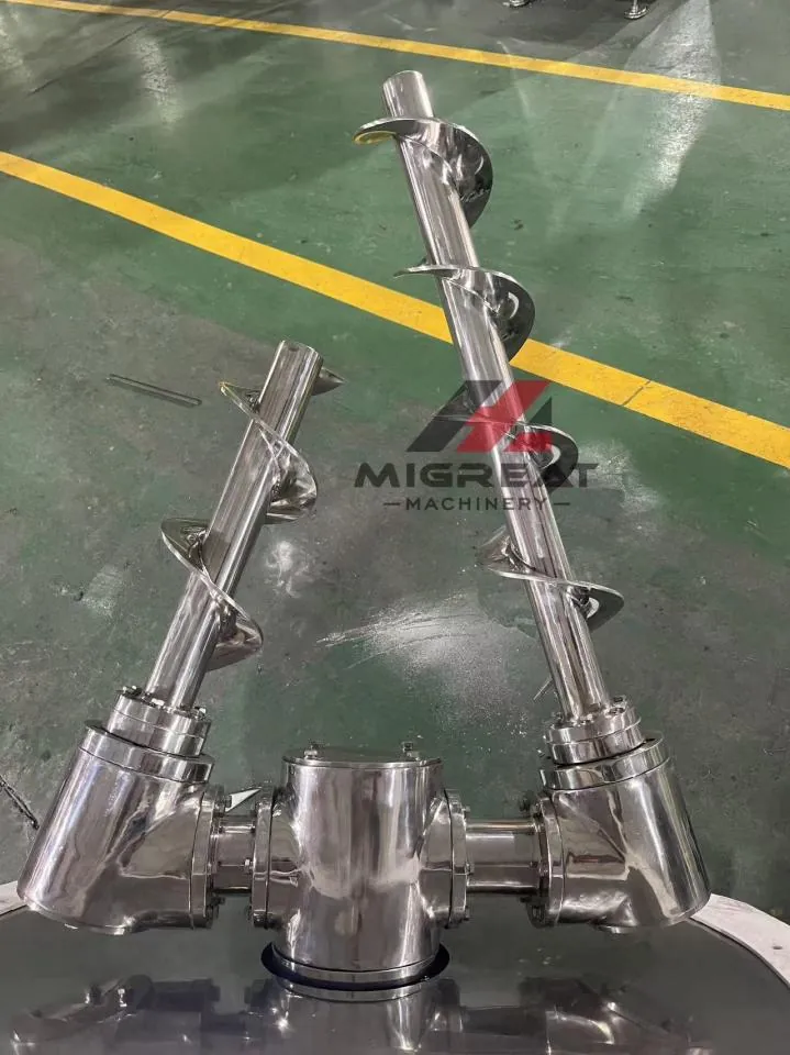 Twin screw arms