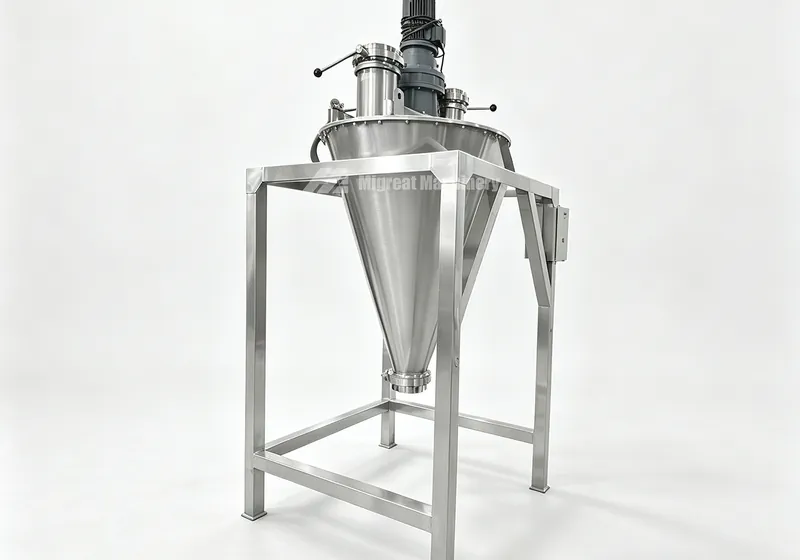 Migreat shj double screw conical mixer